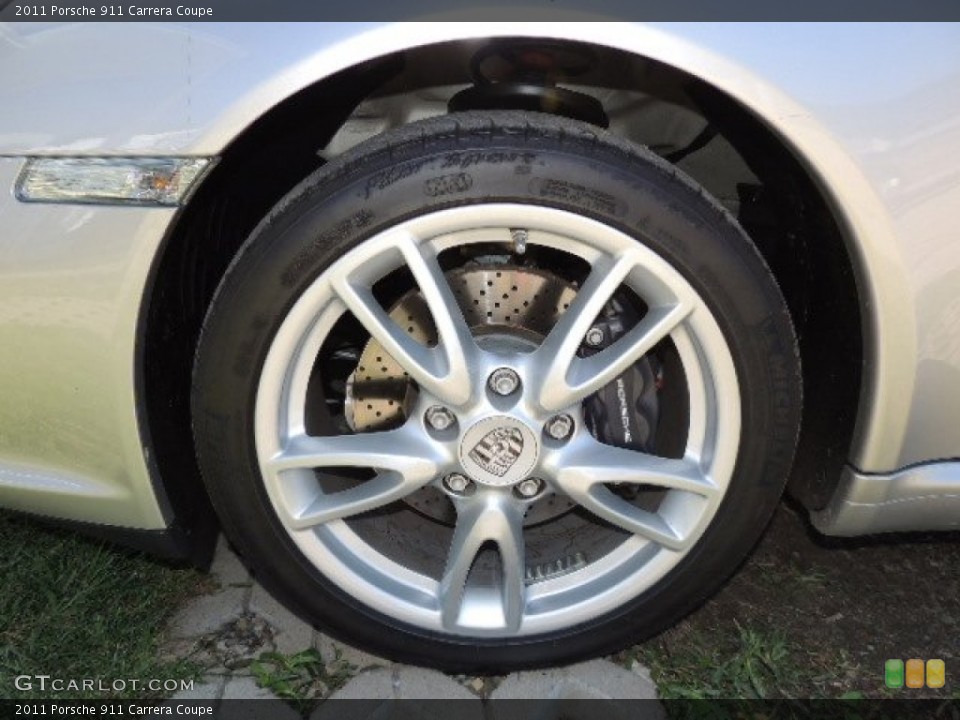 2011 Porsche 911 Carrera Coupe Wheel and Tire Photo #70177865