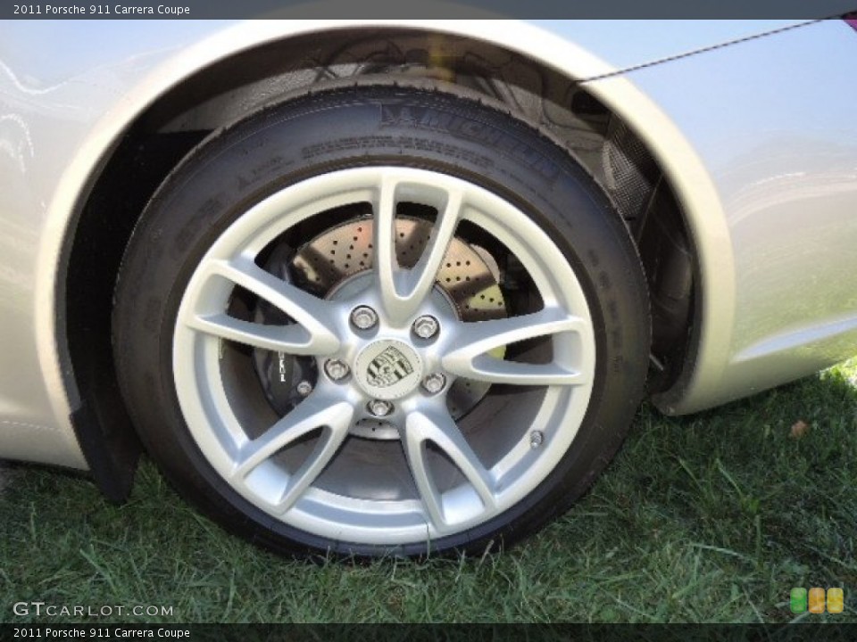 2011 Porsche 911 Carrera Coupe Wheel and Tire Photo #70177874