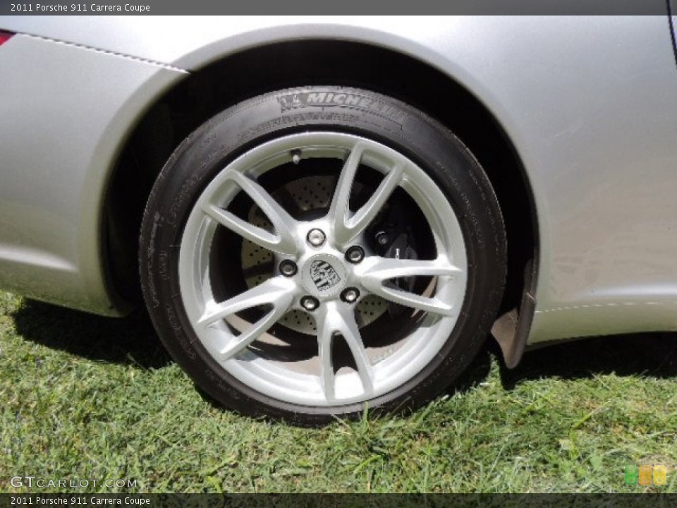 2011 Porsche 911 Carrera Coupe Wheel and Tire Photo #70177883