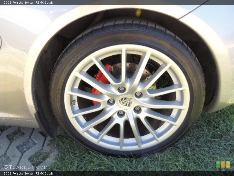 2008 Porsche Boxster RS 60 Spyder Wheel and Tire Photo #70178089