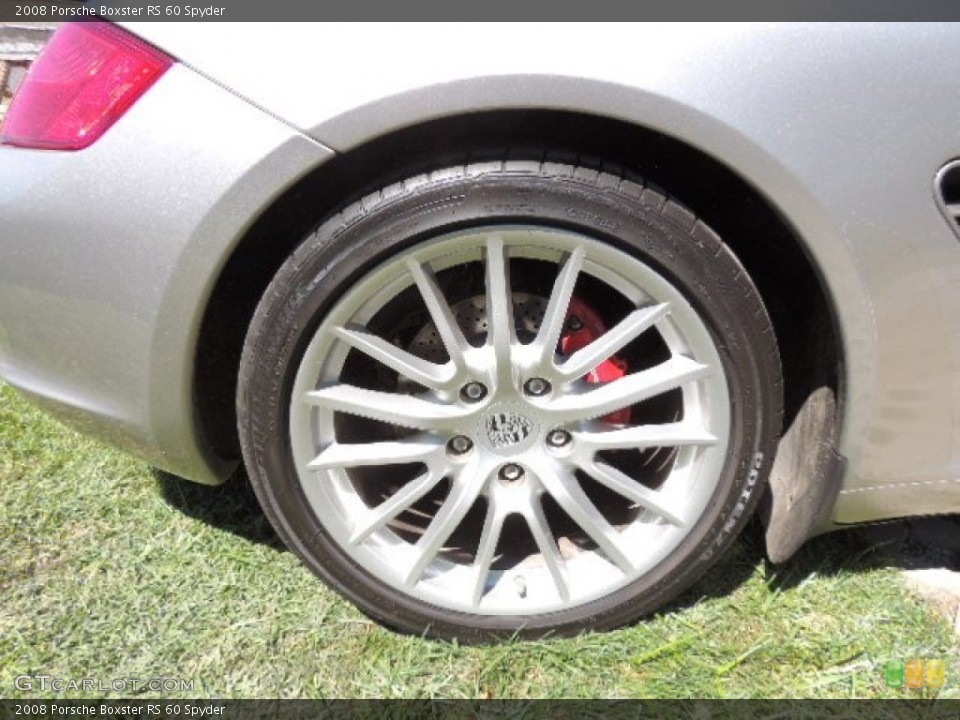 2008 Porsche Boxster RS 60 Spyder Wheel and Tire Photo #70178098