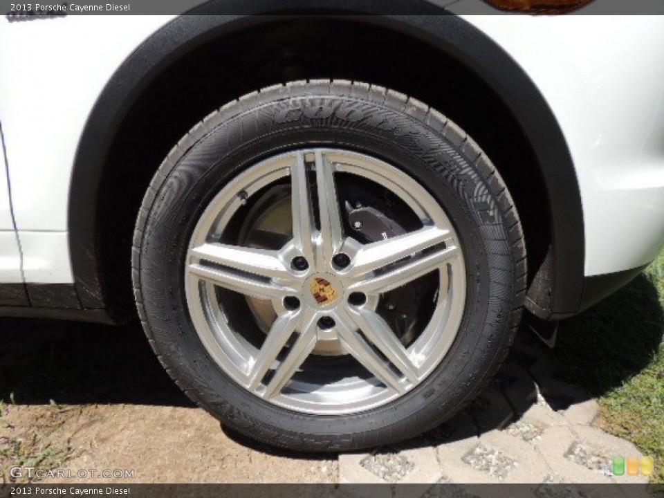 2013 Porsche Cayenne Diesel Wheel and Tire Photo #70179194