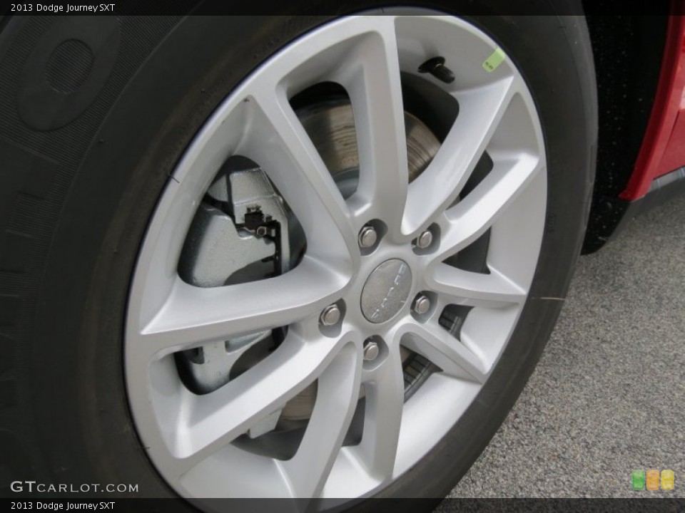 2013 Dodge Journey SXT Wheel and Tire Photo #70185728