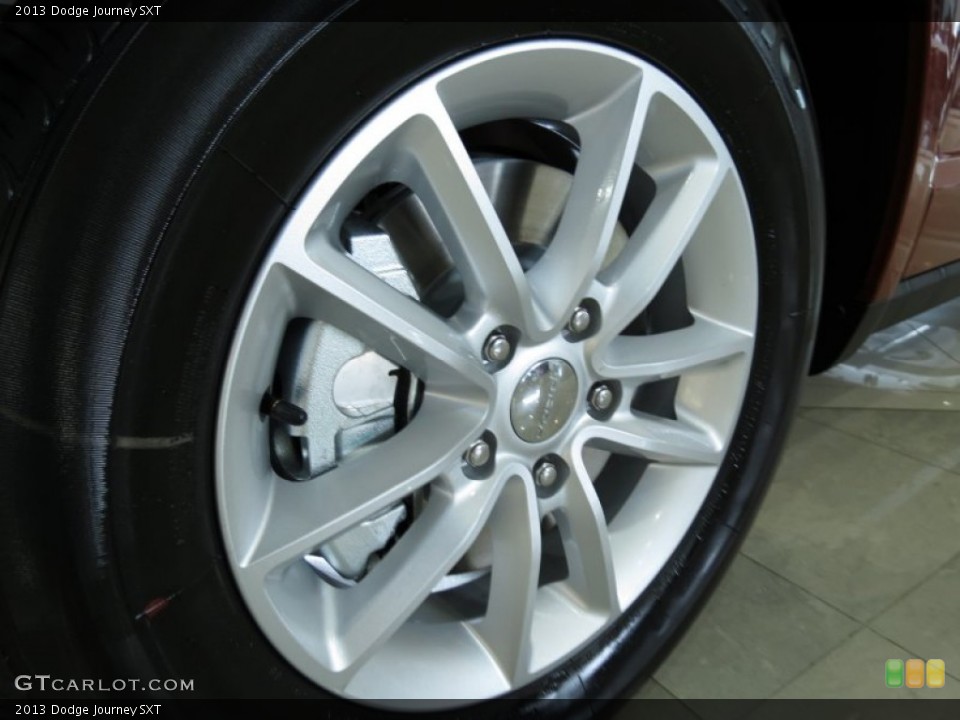 2013 Dodge Journey SXT Wheel and Tire Photo #70185944