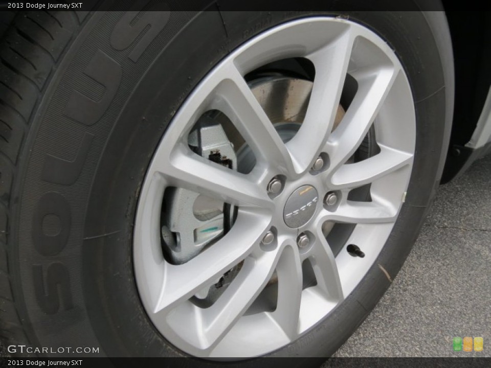 2013 Dodge Journey SXT Wheel and Tire Photo #70186055