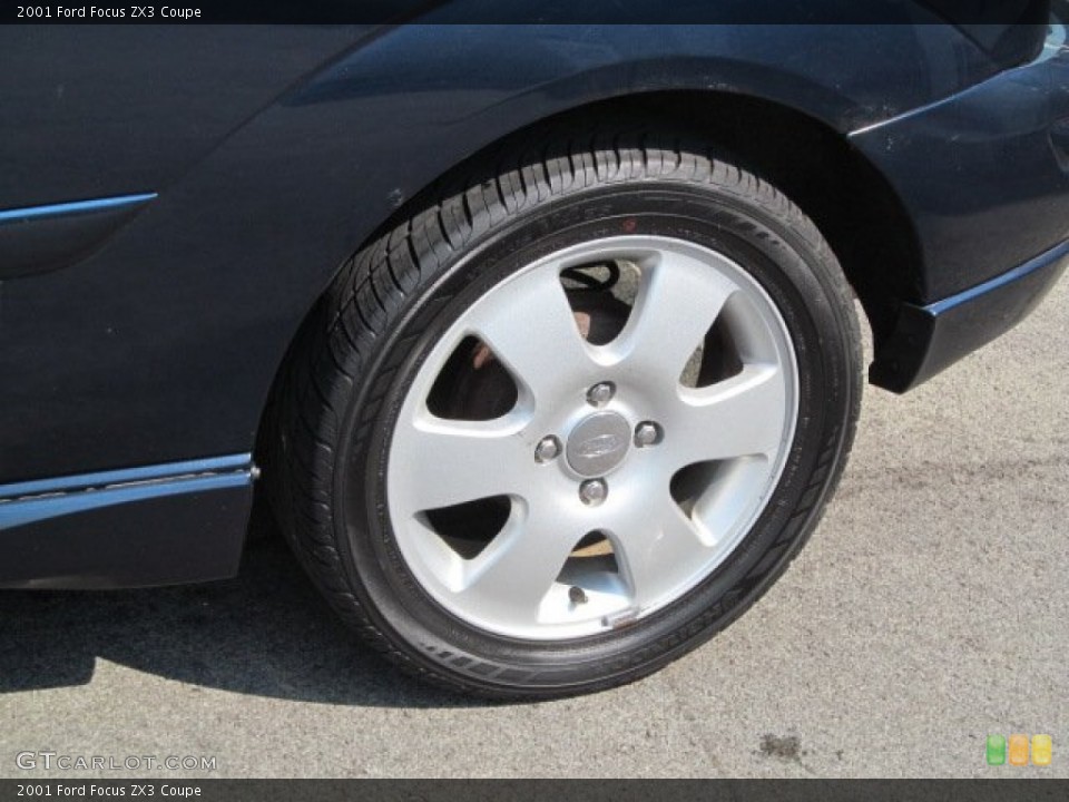 2001 Ford Focus ZX3 Coupe Wheel and Tire Photo #70189712