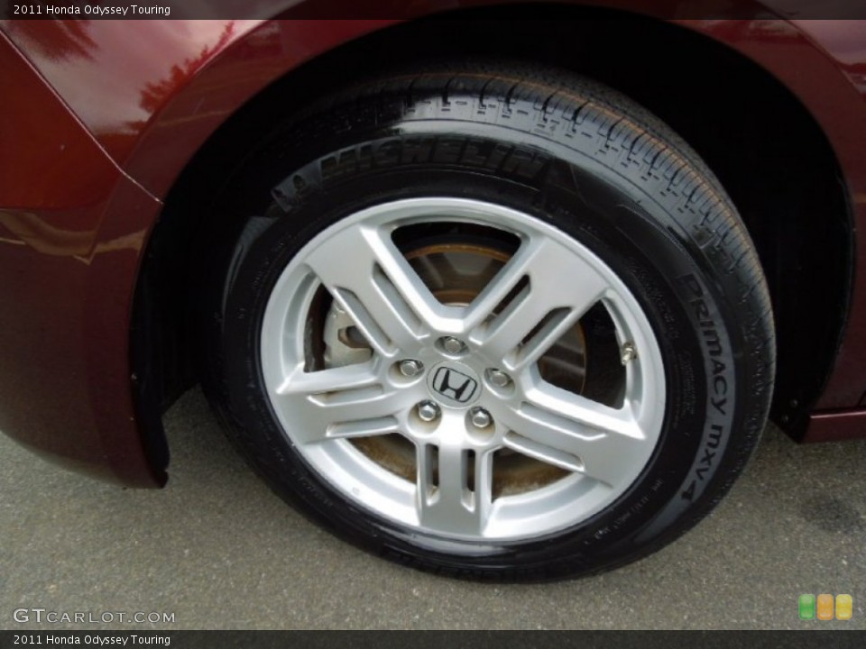 2011 Honda Odyssey Touring Wheel and Tire Photo #70194074