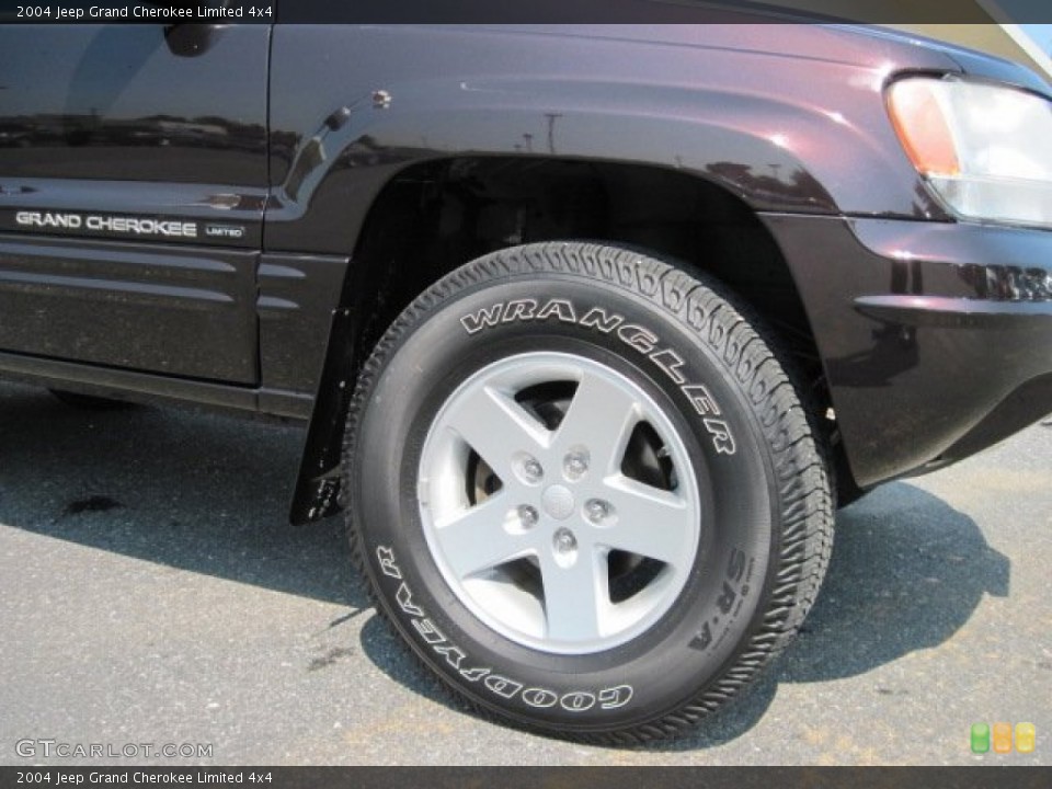 2004 Jeep Grand Cherokee Limited 4x4 Wheel and Tire Photo #70194578