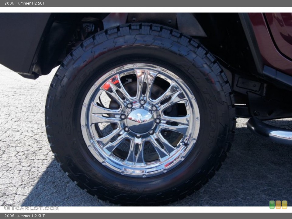 2006 Hummer H2 Custom Wheel and Tire Photo #70198996