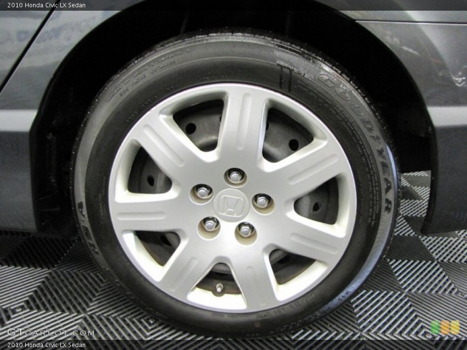 2010 Honda Civic LX Sedan Wheel and Tire Photo #70204744