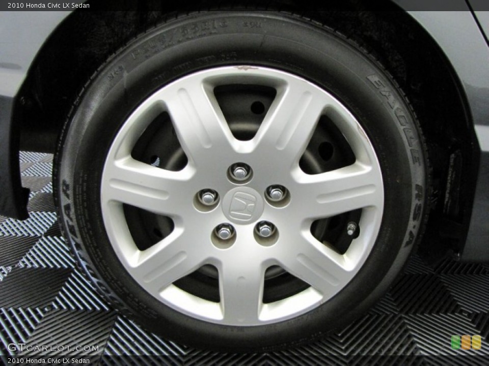 2010 Honda Civic LX Sedan Wheel and Tire Photo #70204776
