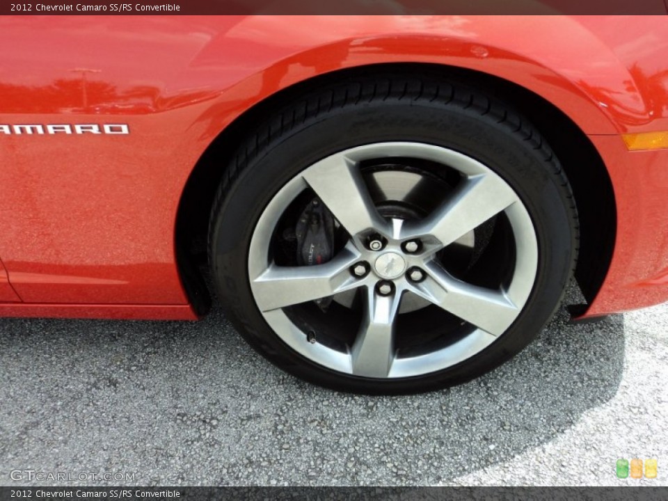 2012 Chevrolet Camaro SS/RS Convertible Wheel and Tire Photo #70206019