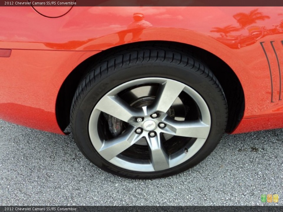 2012 Chevrolet Camaro SS/RS Convertible Wheel and Tire Photo #70206031