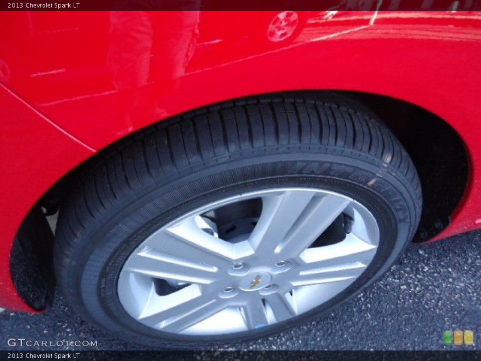 2013 Chevrolet Spark LT Wheel and Tire Photo #70206748