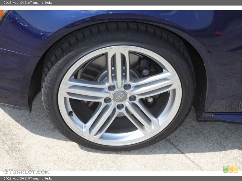 2013 Audi S4 3.0T quattro Sedan Wheel and Tire Photo #70210000