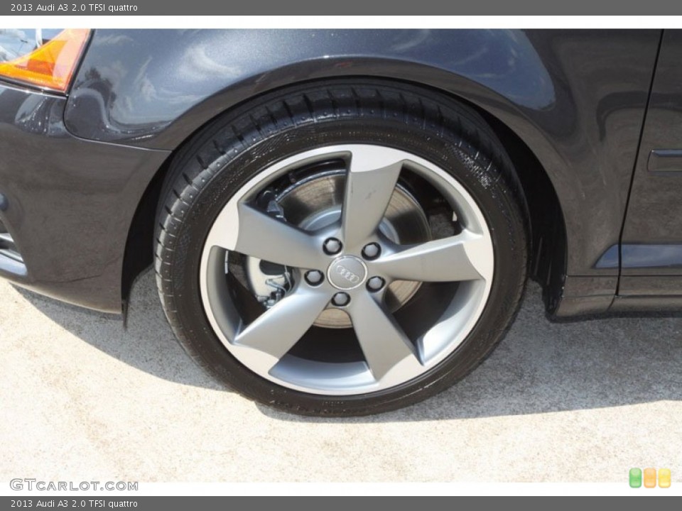 2013 Audi A3 2.0 TFSI quattro Wheel and Tire Photo #70210269