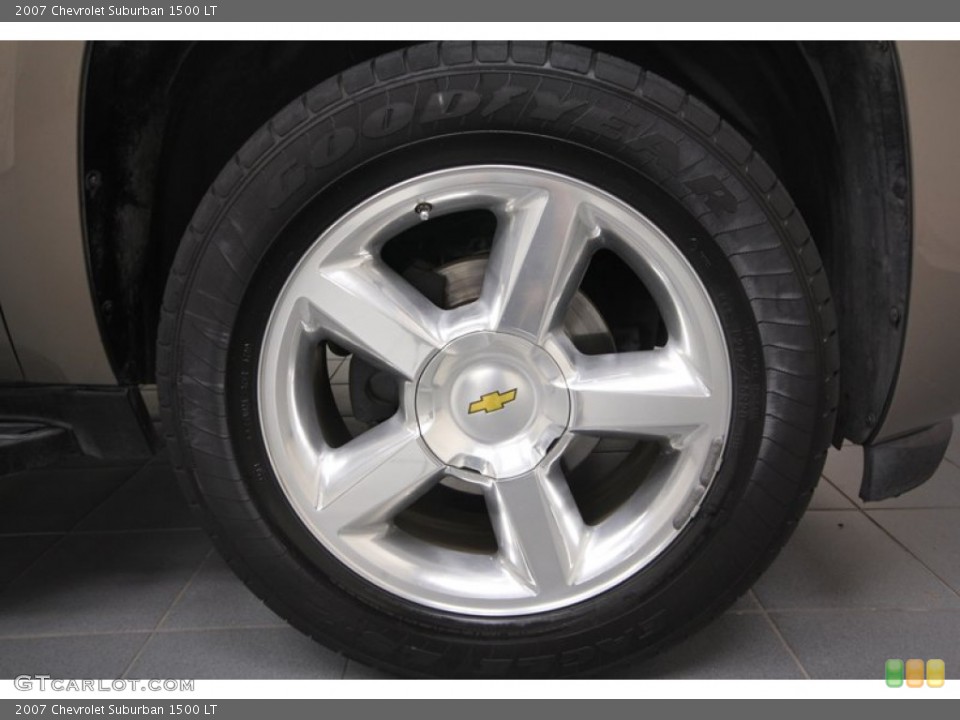 2007 Chevrolet Suburban 1500 LT Wheel and Tire Photo #70213870