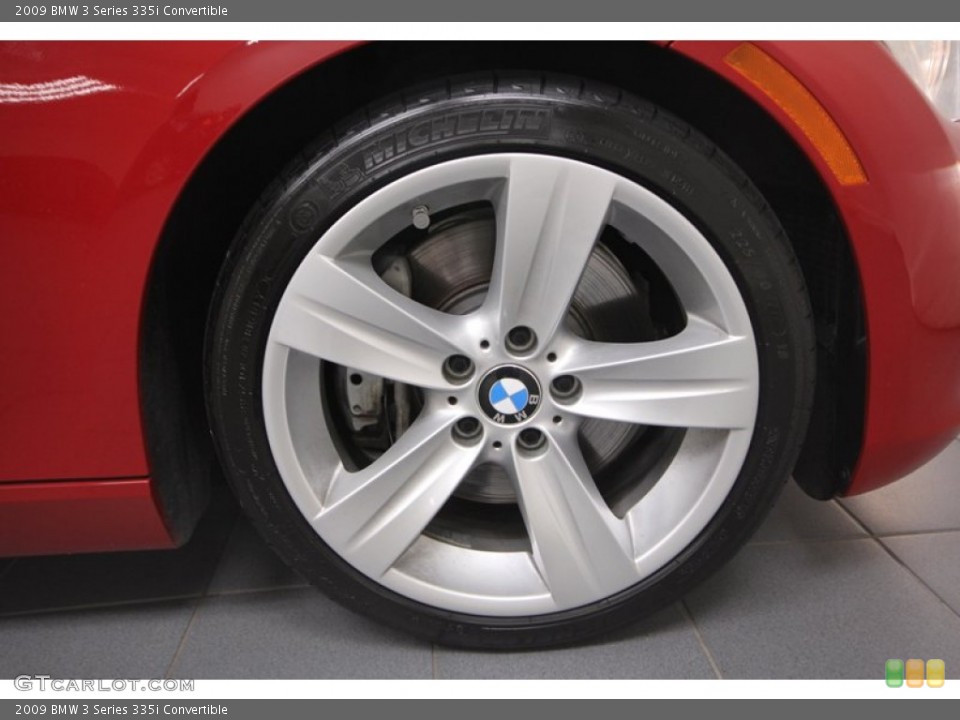 2009 BMW 3 Series 335i Convertible Wheel and Tire Photo #70217269