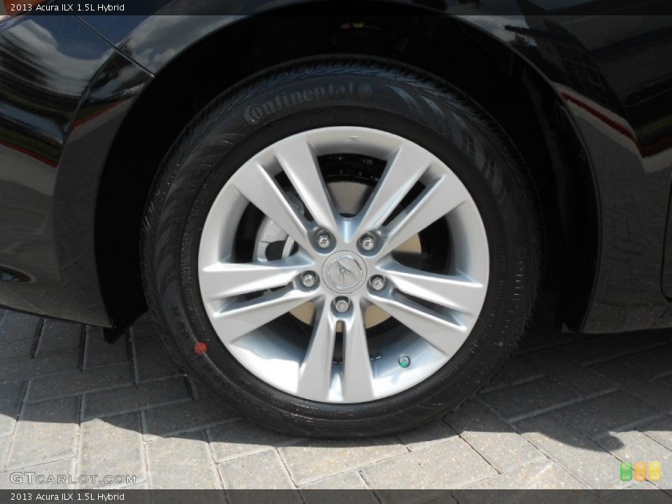 2013 Acura ILX 1.5L Hybrid Wheel and Tire Photo #70234351