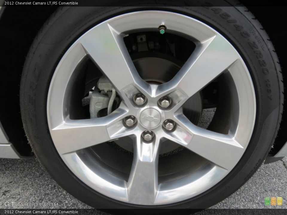 2012 Chevrolet Camaro LT/RS Convertible Wheel and Tire Photo #70237933