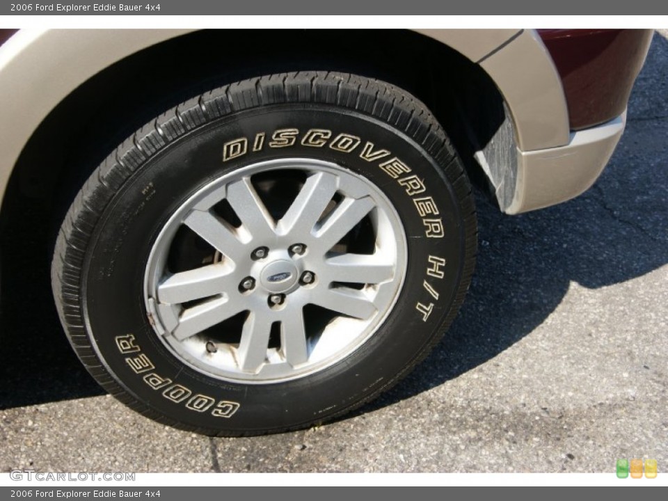 2006 Ford Explorer Eddie Bauer 4x4 Wheel and Tire Photo #70240543