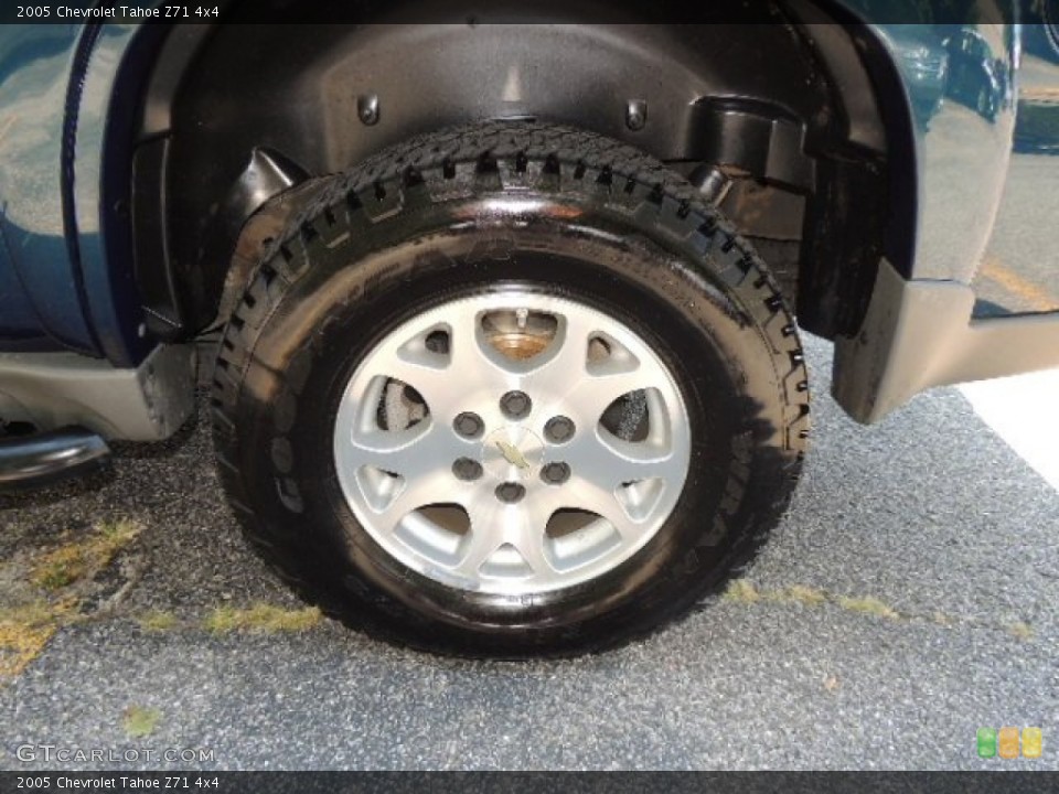 2005 Chevrolet Tahoe Z71 4x4 Wheel and Tire Photo #70241651