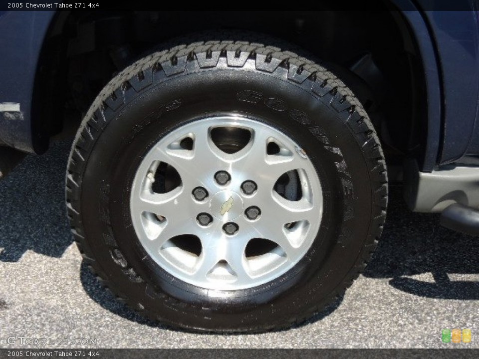 2005 Chevrolet Tahoe Z71 4x4 Wheel and Tire Photo #70241662