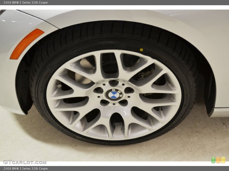 2009 BMW 3 Series 328i Coupe Wheel and Tire Photo #70246429