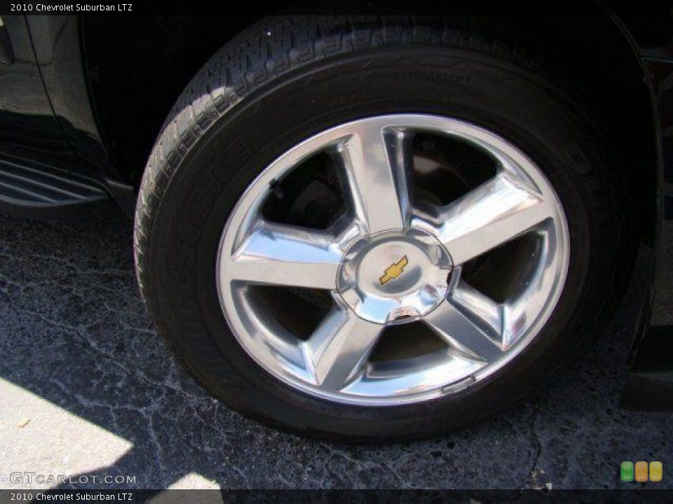 2010 Chevrolet Suburban LTZ Wheel and Tire Photo #70247011