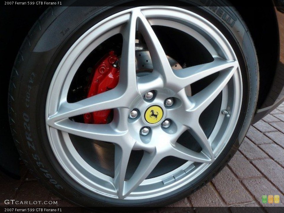 2007 Ferrari 599 GTB Fiorano F1 Wheel and Tire Photo #70247556