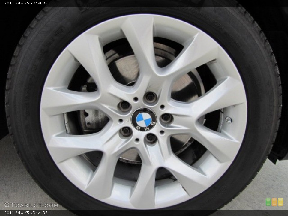 2011 BMW X5 xDrive 35i Wheel and Tire Photo #70252366