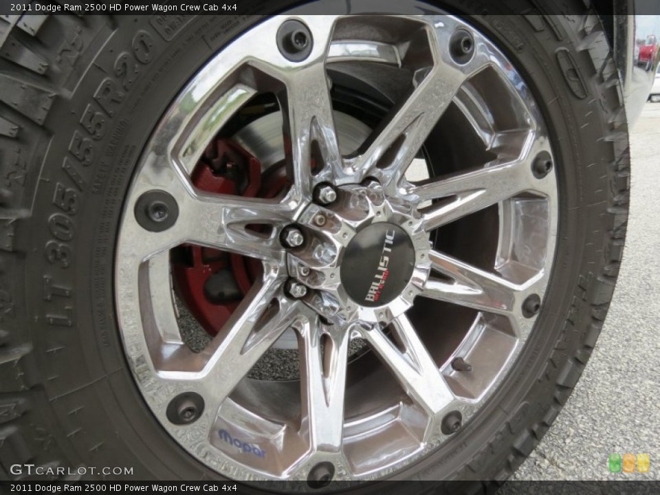 2011 Dodge Ram 2500 HD Custom Wheel and Tire Photo #70258834