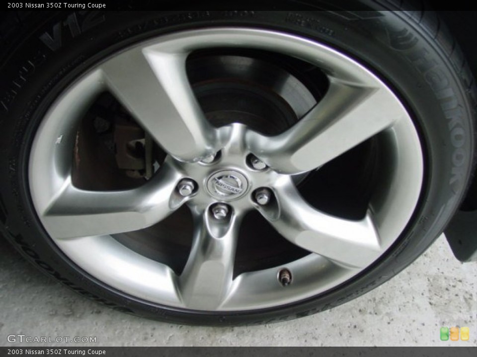 2003 Nissan 350Z Touring Coupe Wheel and Tire Photo #70278991