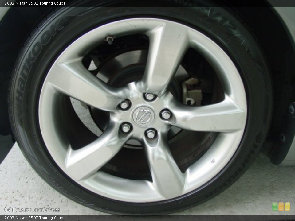 2003 Nissan 350Z Touring Coupe Wheel and Tire Photo #70279010