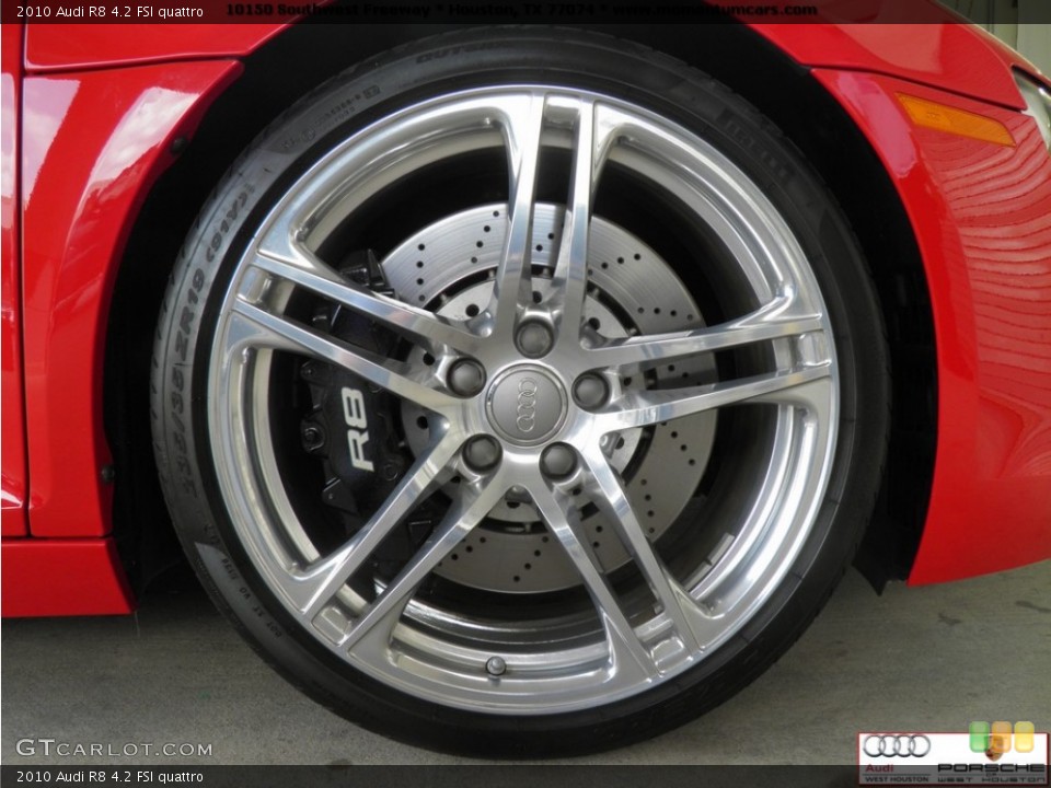 2010 Audi R8 4.2 FSI quattro Wheel and Tire Photo #70287907