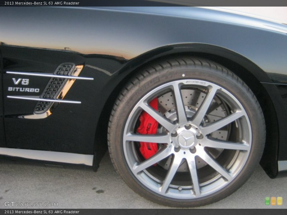 2013 Mercedes-Benz SL 63 AMG Roadster Wheel and Tire Photo #70289267