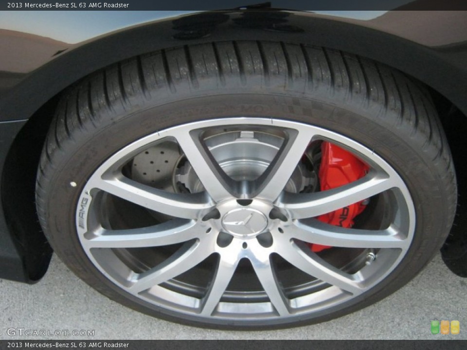 2013 Mercedes-Benz SL 63 AMG Roadster Wheel and Tire Photo #70289277
