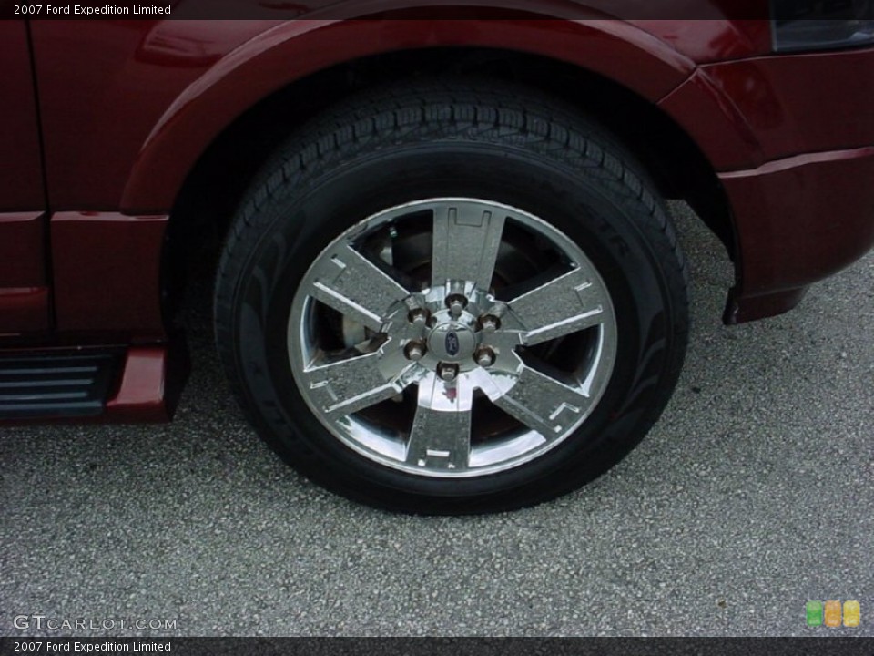 2007 Ford Expedition Limited Wheel and Tire Photo #70290603