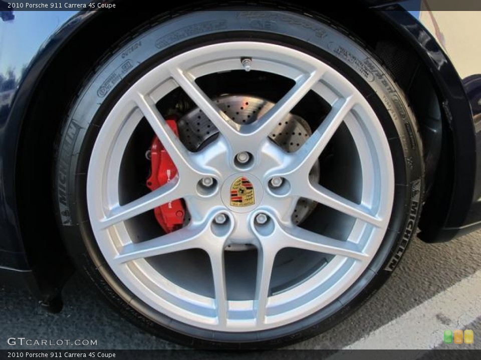 2010 Porsche 911 Carrera 4S Coupe Wheel and Tire Photo #70291599