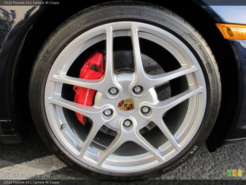 2010 Porsche 911 Carrera 4S Coupe Wheel and Tire Photo #70291614