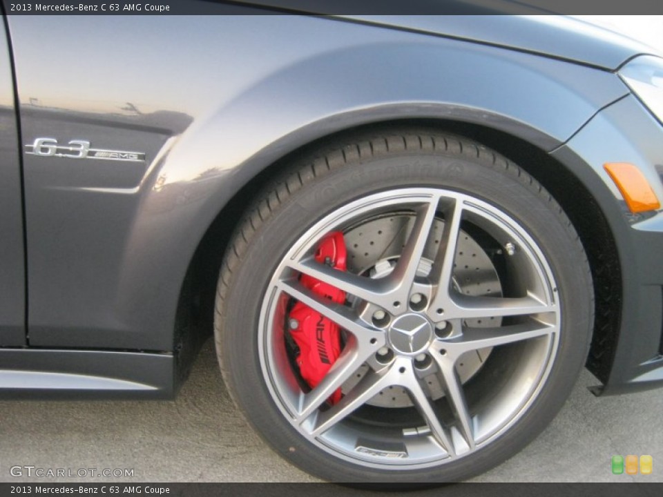 2013 Mercedes-Benz C 63 AMG Coupe Wheel and Tire Photo #70293003