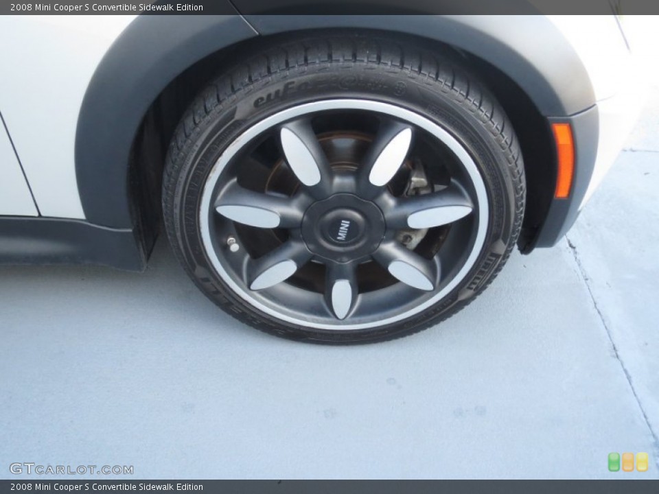 2008 Mini Cooper S Convertible Sidewalk Edition Wheel and Tire Photo #70296851