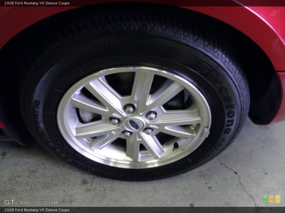 2008 Ford Mustang V6 Deluxe Coupe Wheel and Tire Photo #70299157