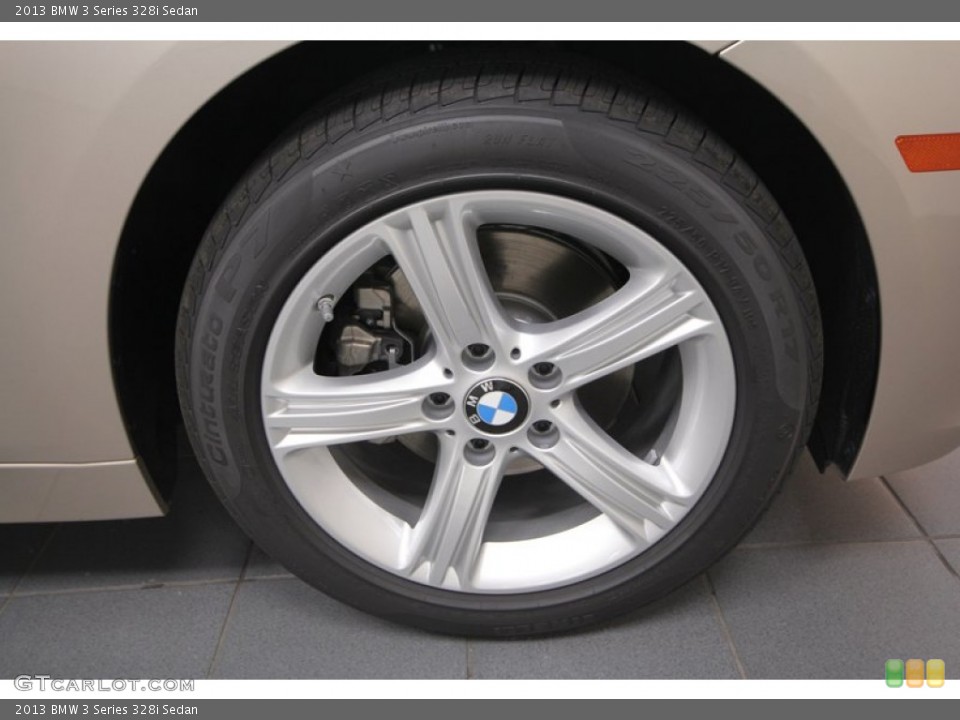 2013 BMW 3 Series 328i Sedan Wheel and Tire Photo #70303331