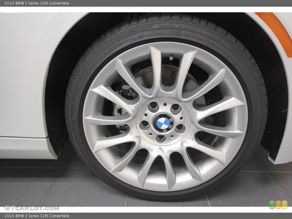 2013 BMW 3 Series 328i Convertible Wheel and Tire Photo #70305539