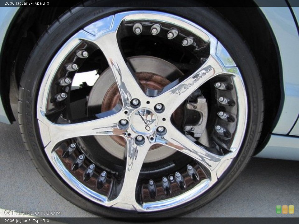 2006 Jaguar S-Type Custom Wheel and Tire Photo #70308188