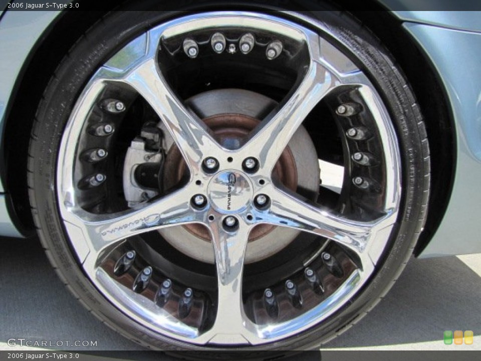 2006 Jaguar S-Type Custom Wheel and Tire Photo #70308197