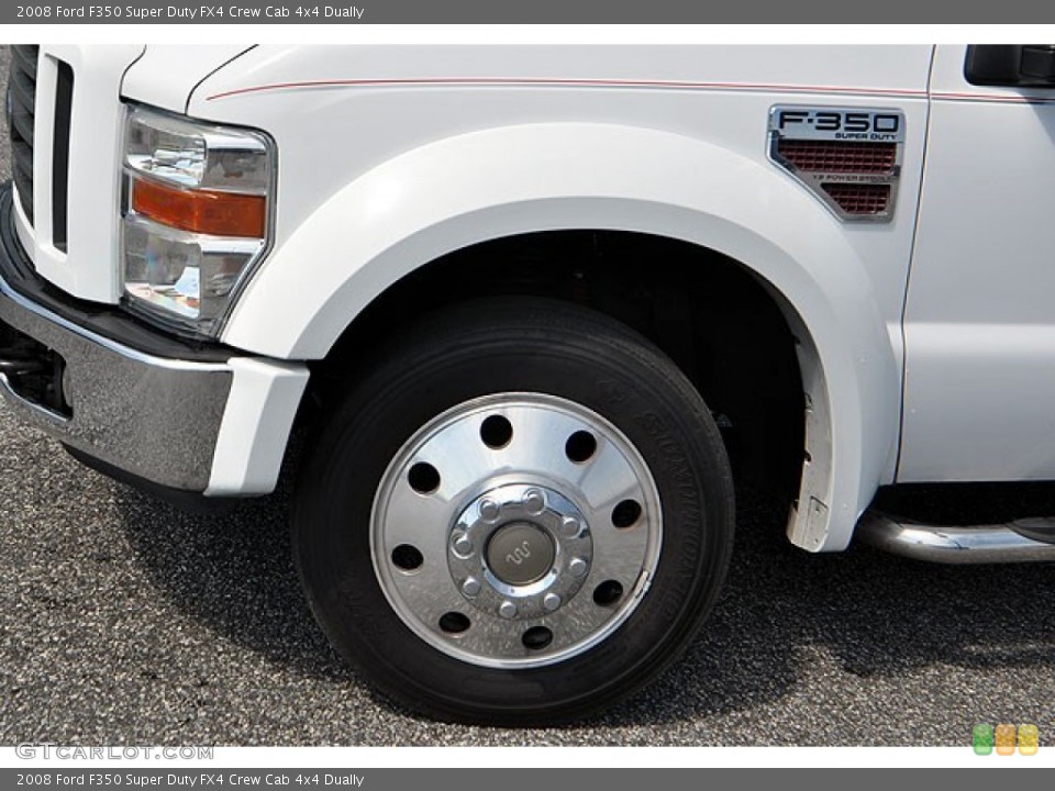 2008 Ford F350 Super Duty FX4 Crew Cab 4x4 Dually Wheel and Tire Photo #70311268