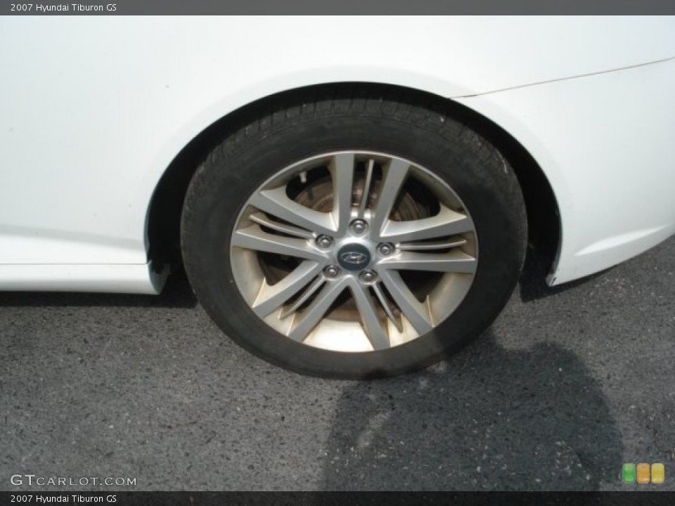2007 Hyundai Tiburon GS Wheel and Tire Photo #70313790