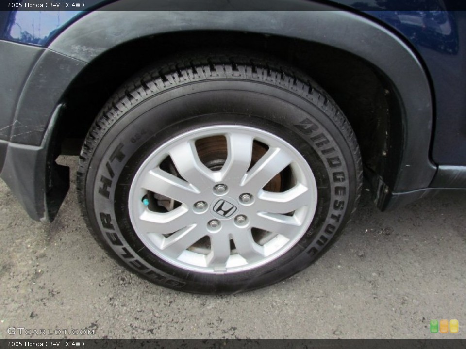 2005 Honda CR-V EX 4WD Wheel and Tire Photo #70315533